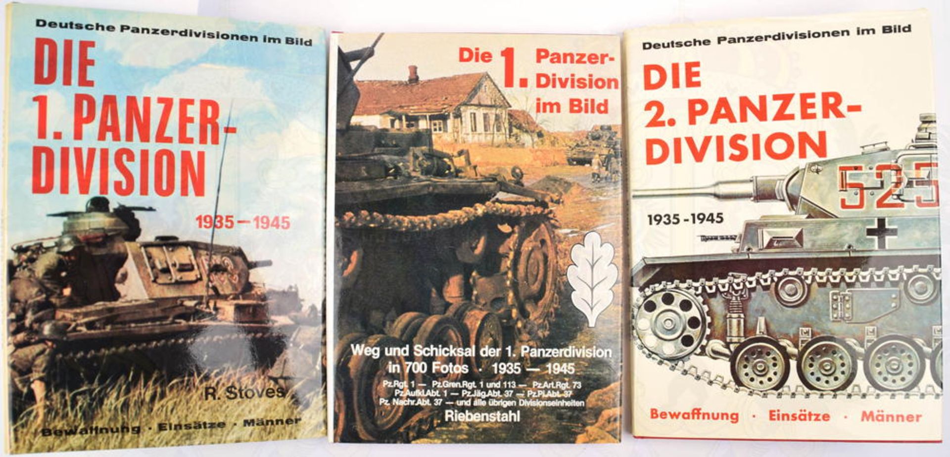 3 BILDBÄNDE 1. UND 2. PANZER-DIVISION 1935-1945
