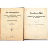 VERORDNUNGSBLATT FÜR DEN DIENSTBEREICH 1938/1939/1940