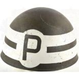 STAHLHELM M 48/62 MILITÄRPOLIZEI SCHWEIZ