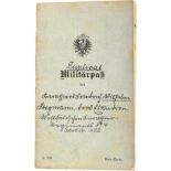 MILITÄRPASS KÜRASSIER-REGIMENT VON DRIESEN