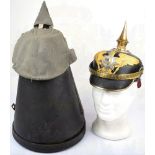 HELM FÜR LANDWEHR-OFFIZIERE DER GARDEINFANTERIE