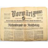 VORWÄRTS - BERLINER VOLKSBLATT