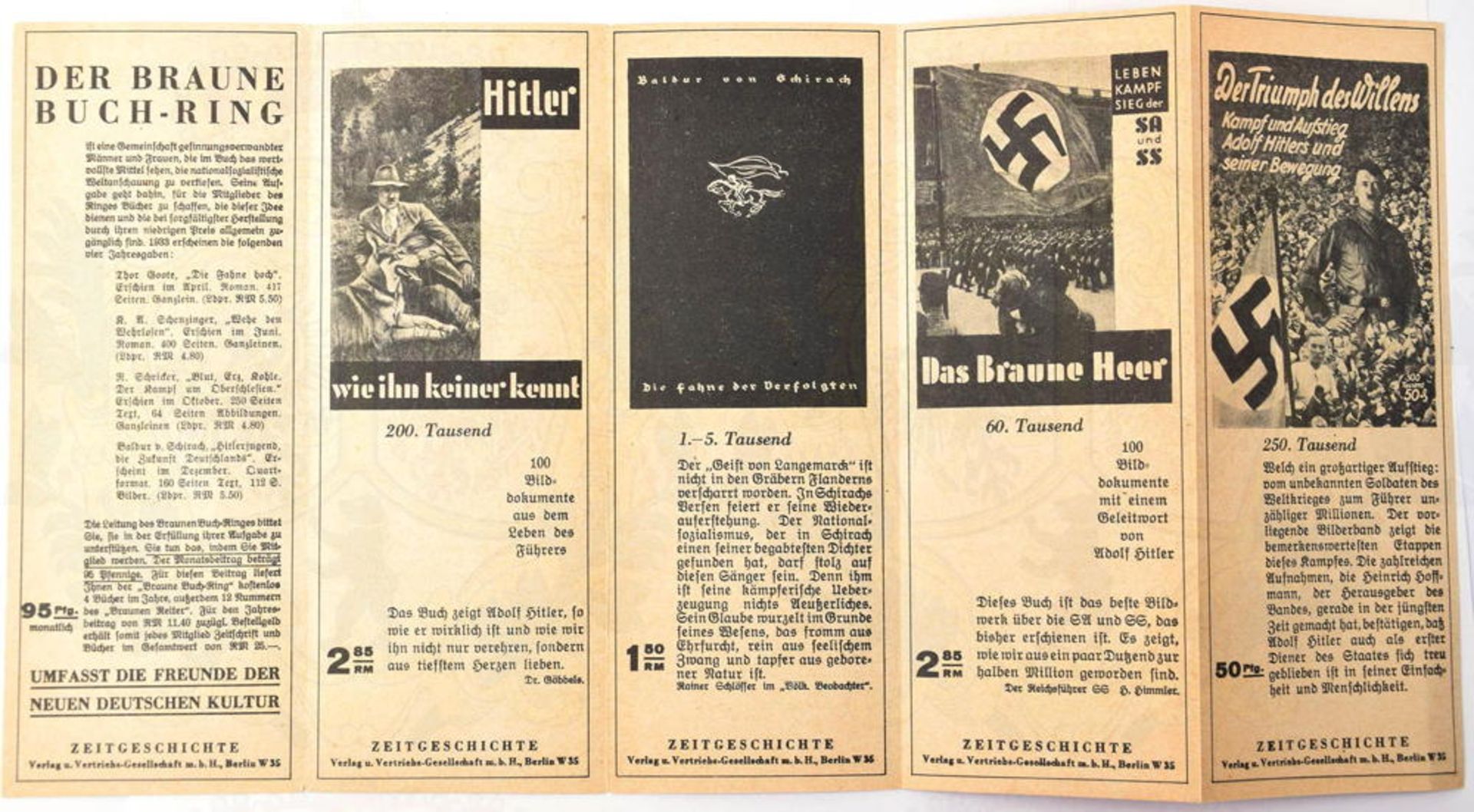 3 TITEL, Horst Wessel; Der Talmud sagt uns...; Der Hitlerjunge Quex, Berlin u.a. 1932-1936, ges. 780 - Bild 3 aus 3