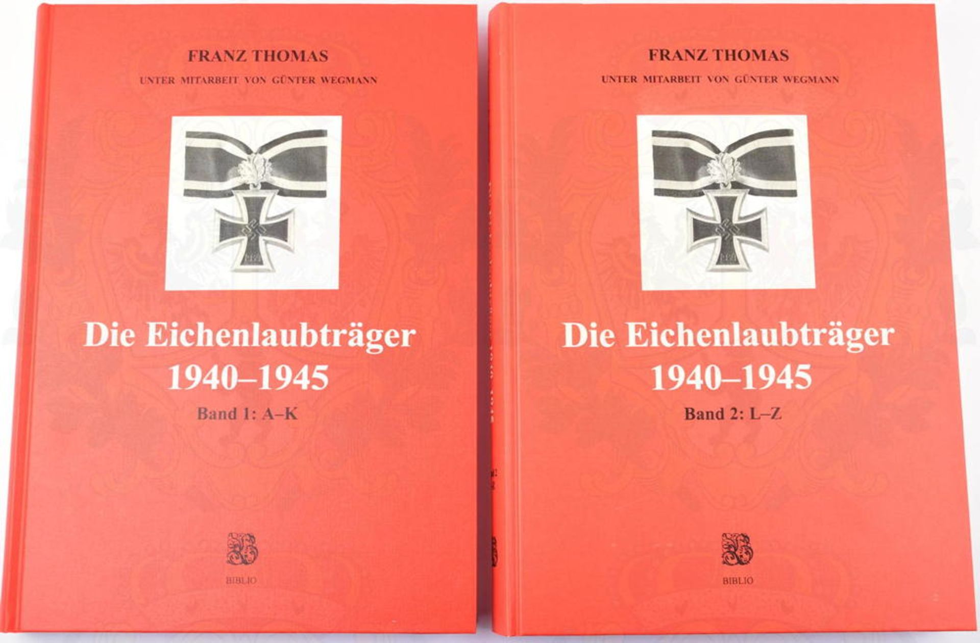 DIE EICHENLAUBTRÄGER 1940-1945, 1. u. 2. Band, kpl., F. Thomas, Osnabrück 1997, zus. 940 S.,