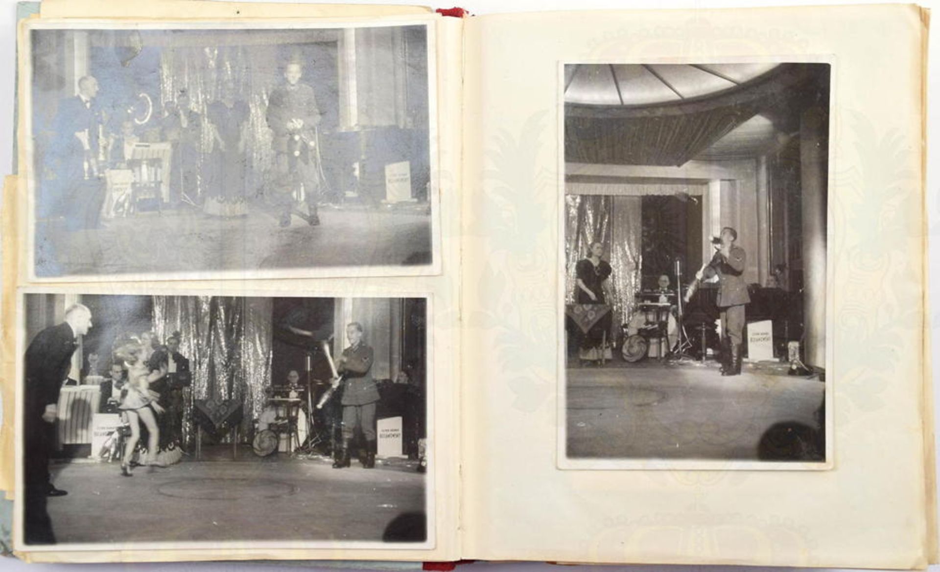 NACHLASS VARIETETRUPPE, Gittal Elys Co., Album m. 115 Fotos, Soldatenvorstellung in Danzig, Litzmann - Bild 2 aus 6