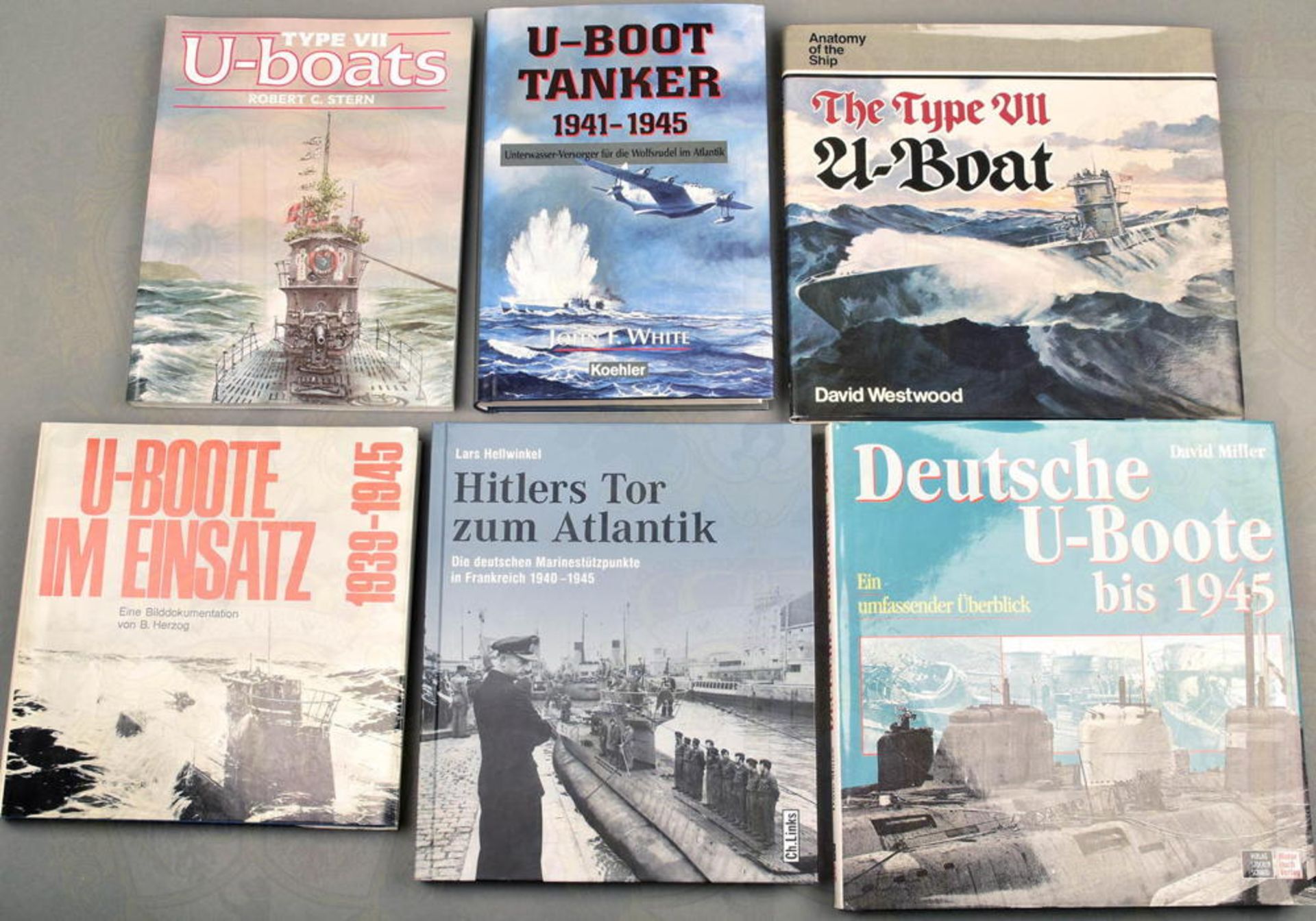 6 TITEL DEUTSCHE U-BOOTE