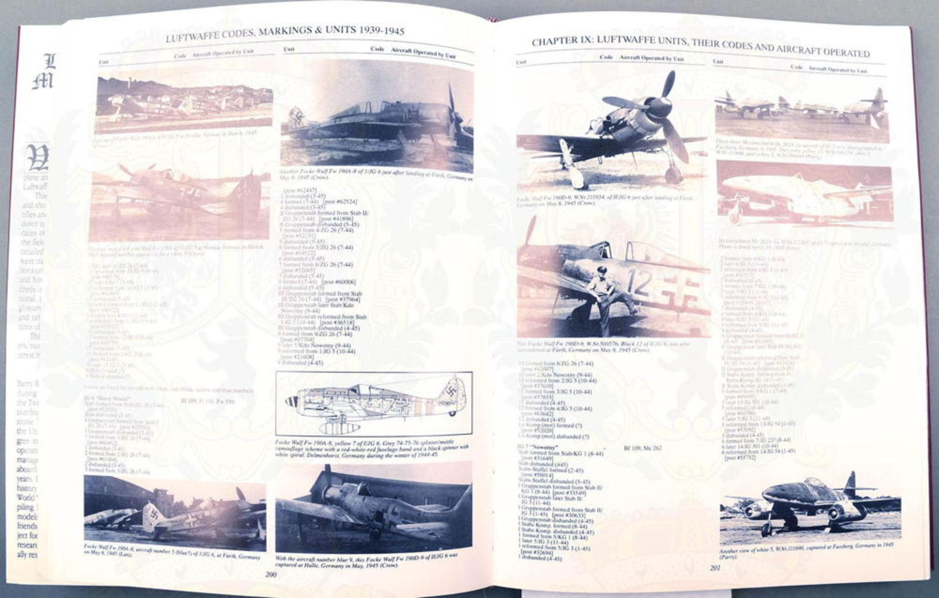 LUFTWAFFE CODES, MARKINGS AND UNITS - Image 3 of 3