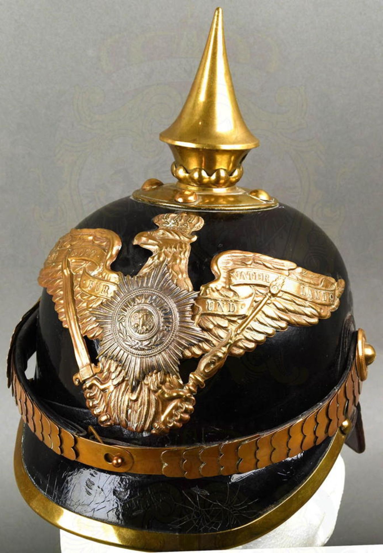 HELM M 1867/71 FÜR GARDEINFANTERIE-MANNSCHAFTEN