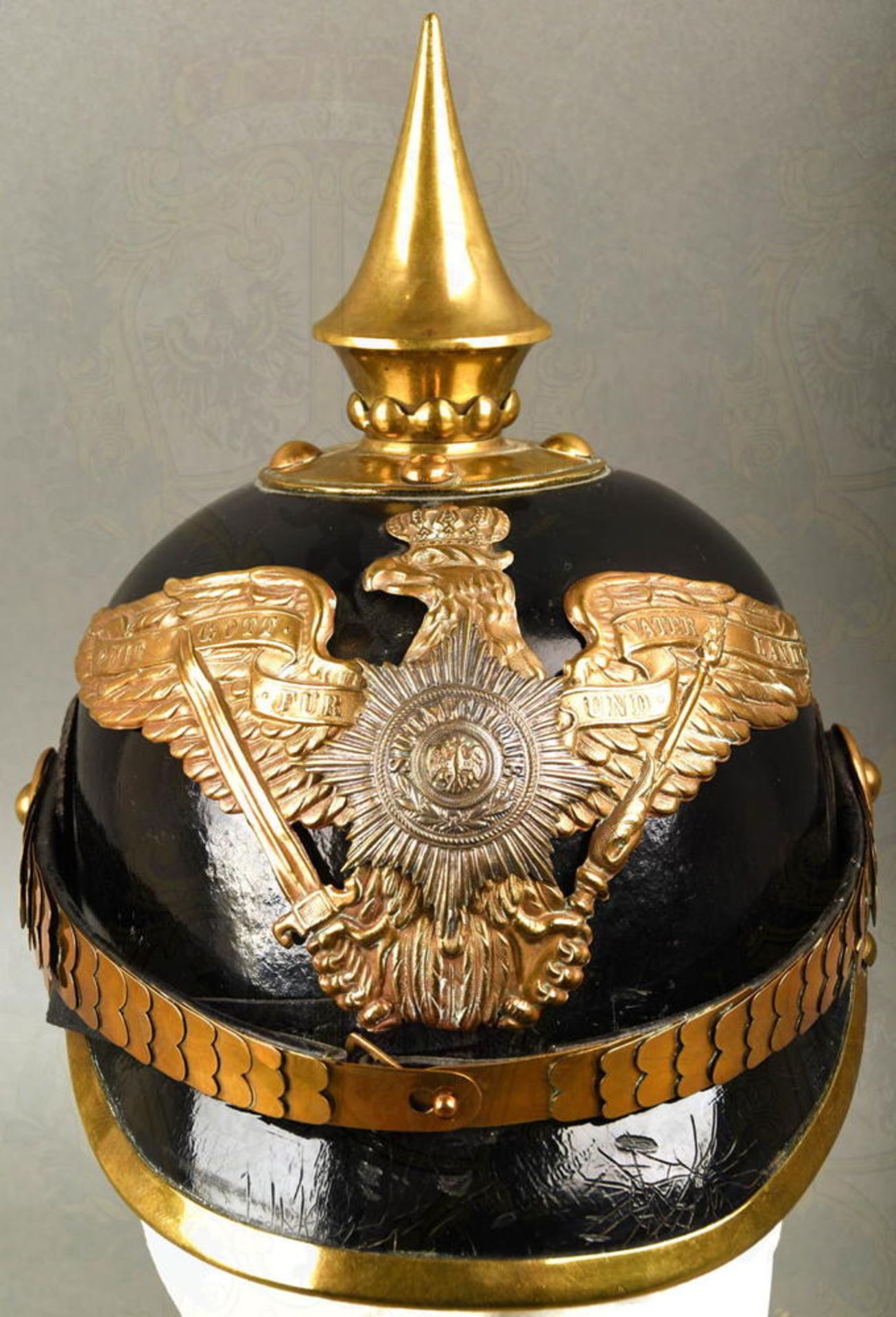 HELM M 1867/71 FÜR GARDEINFANTERIE-MANNSCHAFTEN - Image 2 of 6