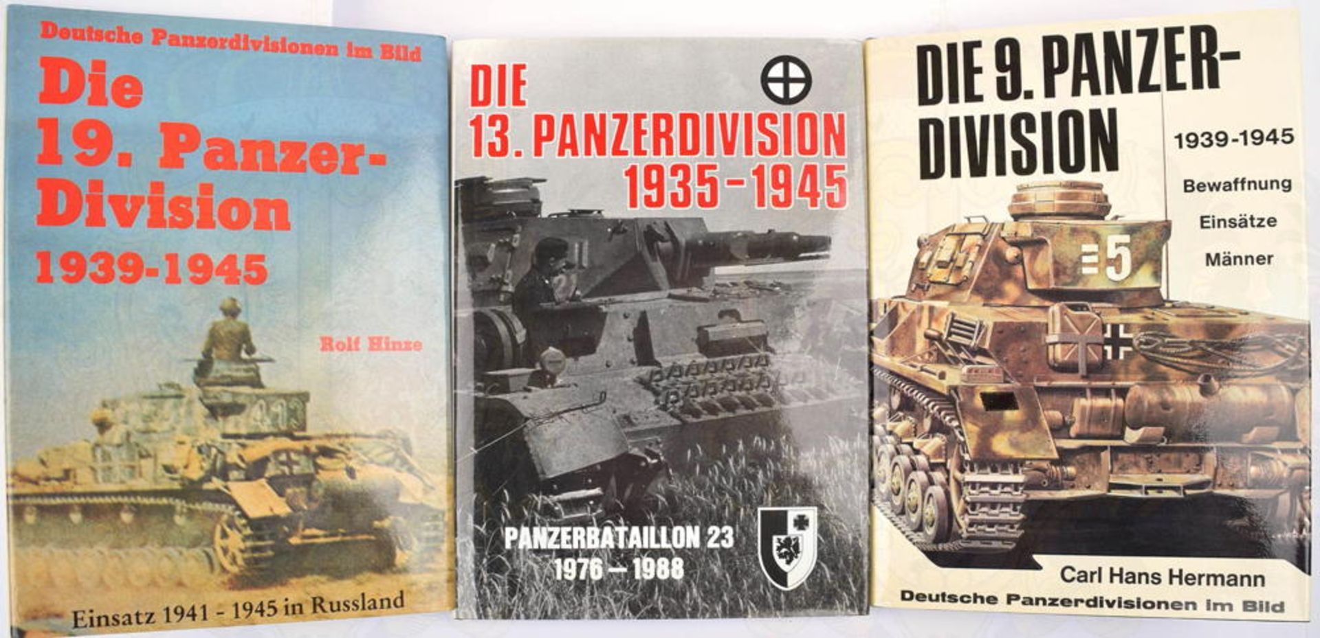 3 BILDBÄNDE PANZER-DIVISION VON 1935-1945