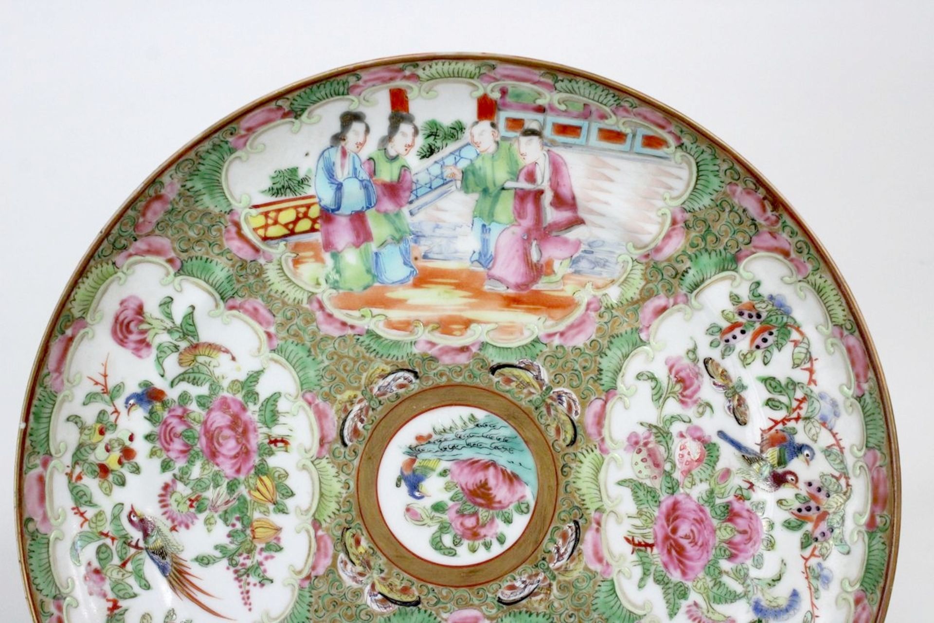 China Famille Rose Teller - Image 2 of 4