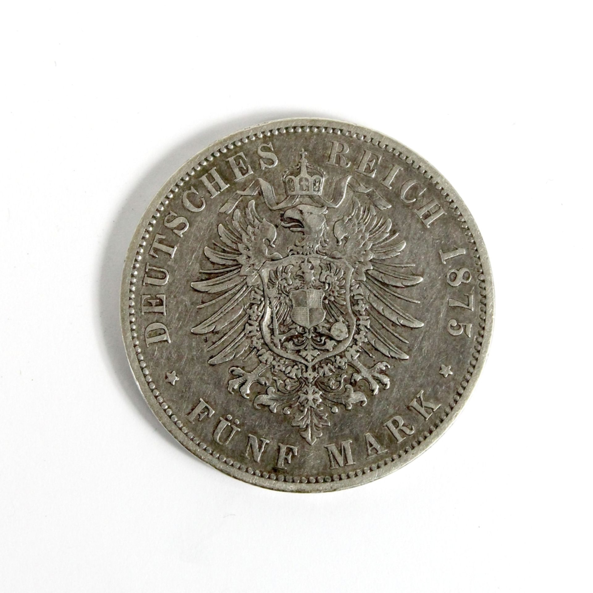 5 Reichsmark " König von Preußen " - Image 2 of 2