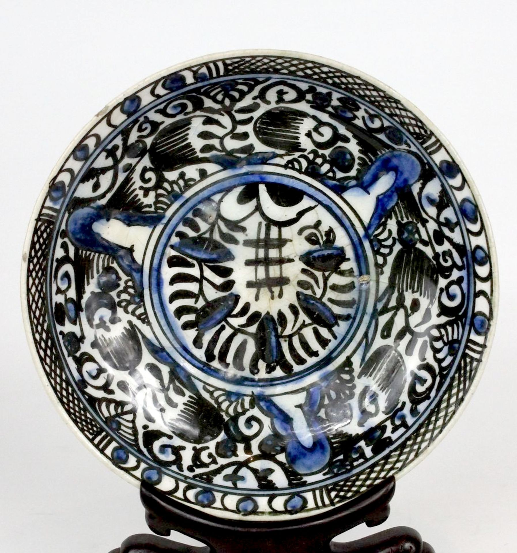 Safavidischer Keramikteller Iran 17. / 18. Jhdt.