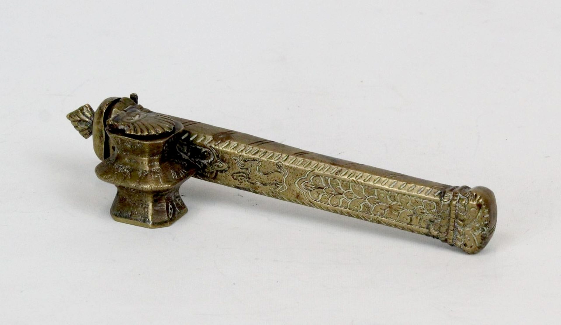 Osmanisches Bronze Reiseschreibzeug für Damen