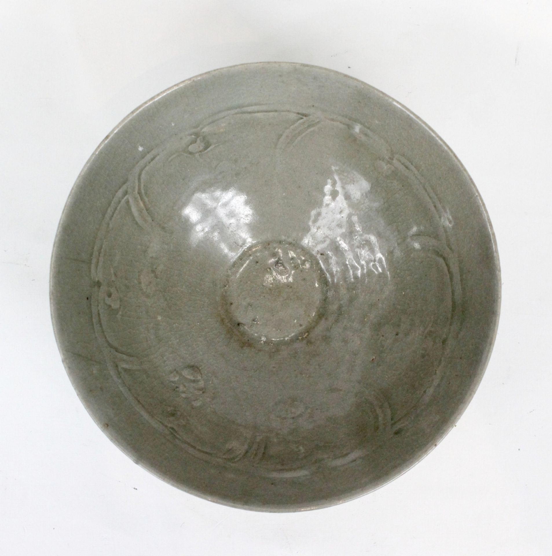 Korea Celadon-Schale, 12./13.Jhdt - Image 2 of 3