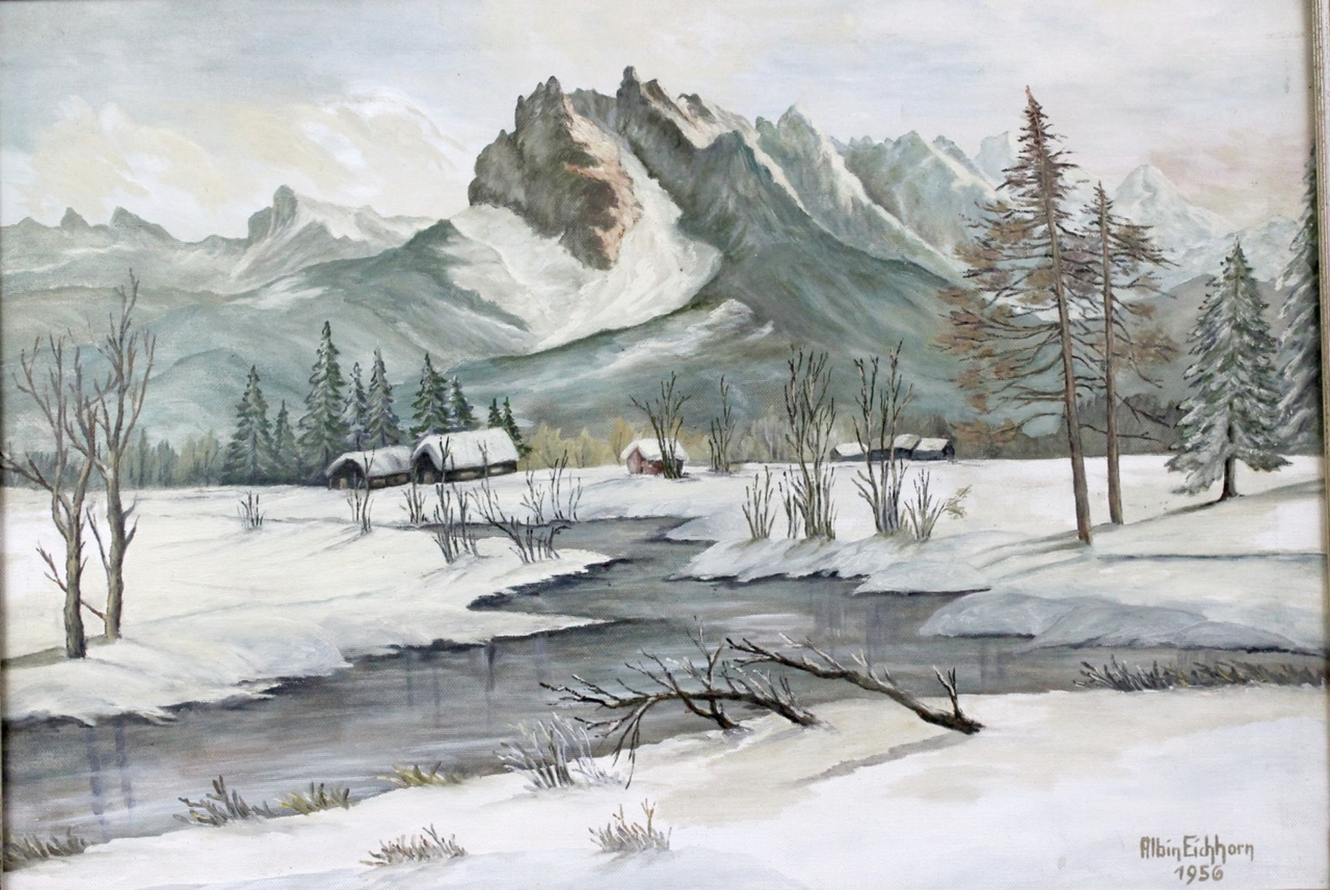 Eichhorn, Albin " Winterlandschaft " - Bild 2 aus 2