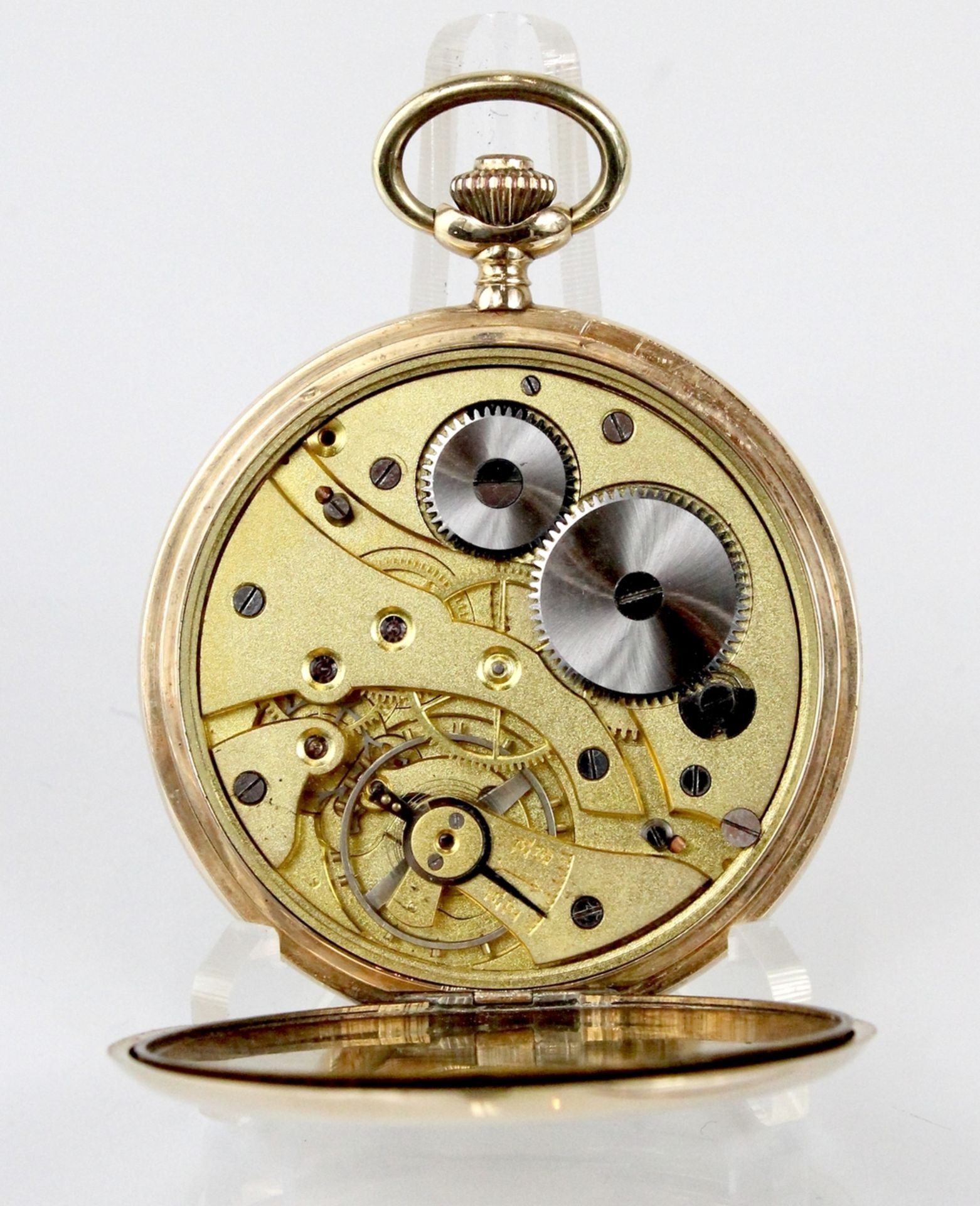 585er Gold Taschenuhr " Roa Watch Co. Geneve " - Bild 4 aus 6