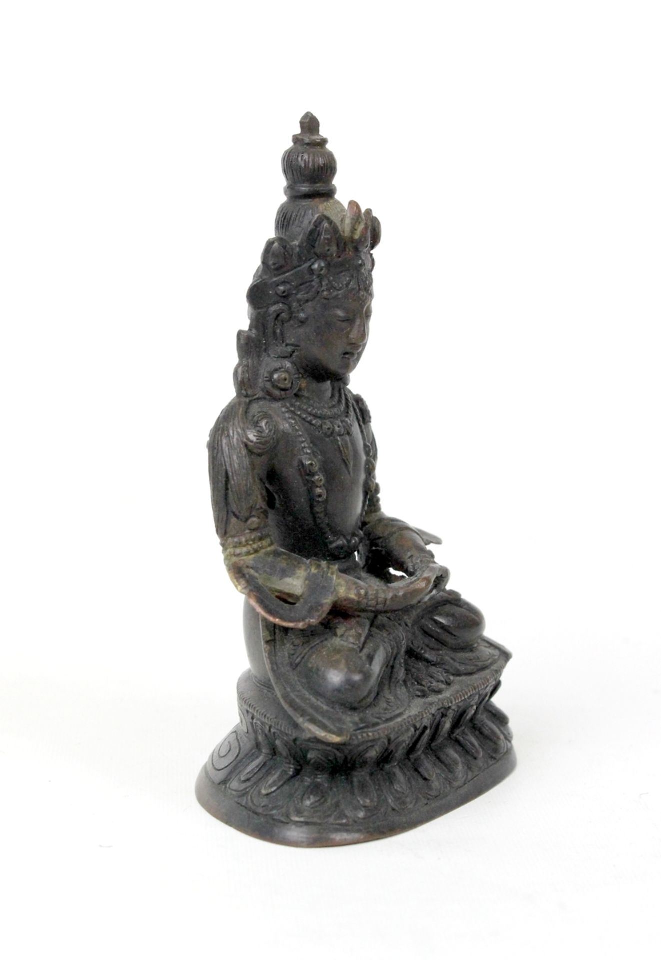 Tibet sitzende Buddhafigur Amitabha - Bild 2 aus 4