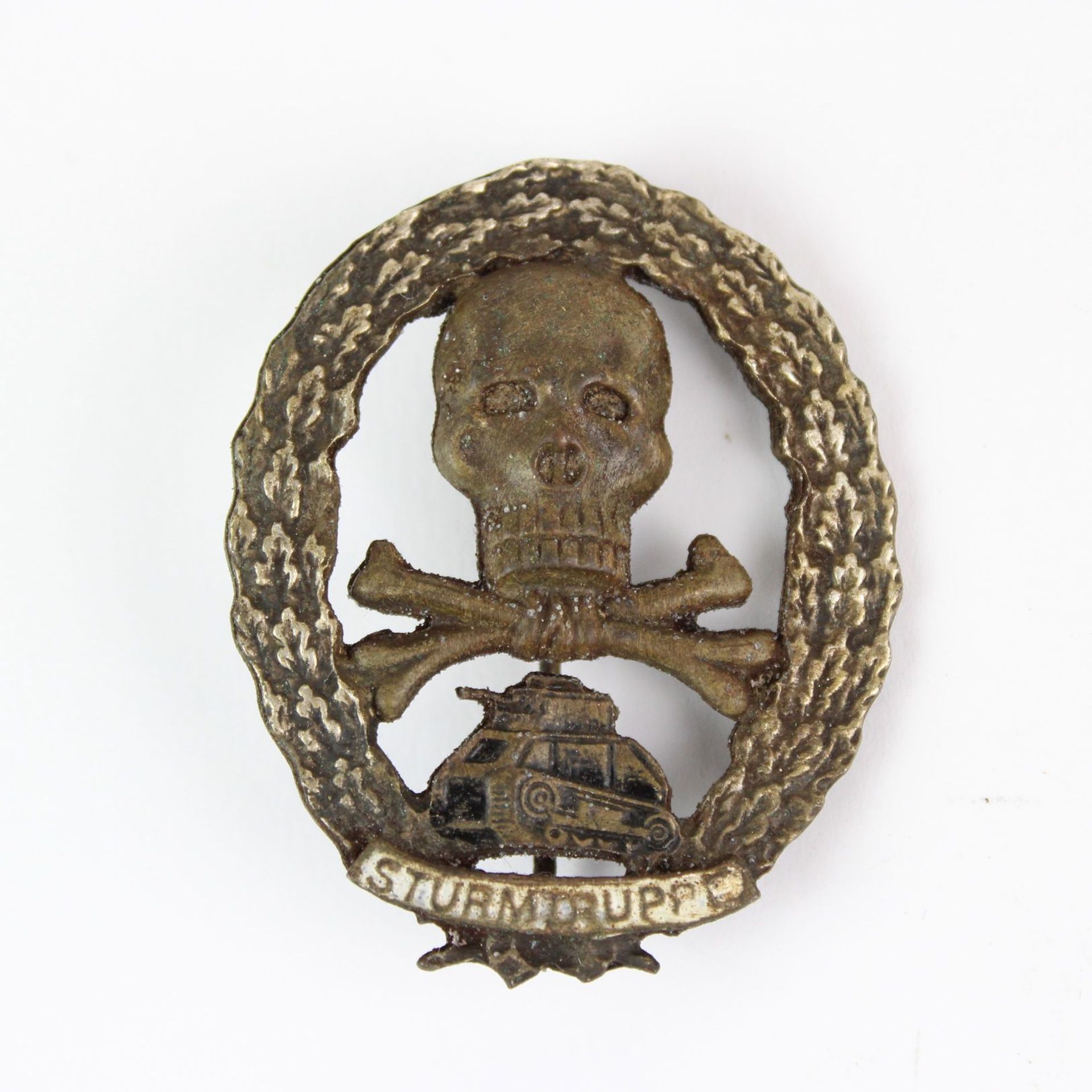 Totenkopfabzeichen " Sturmtruppe "