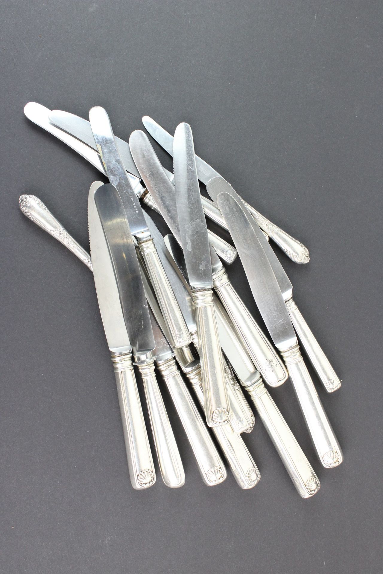 Konvolut Silbermesser 13 Lot und 800 Silber