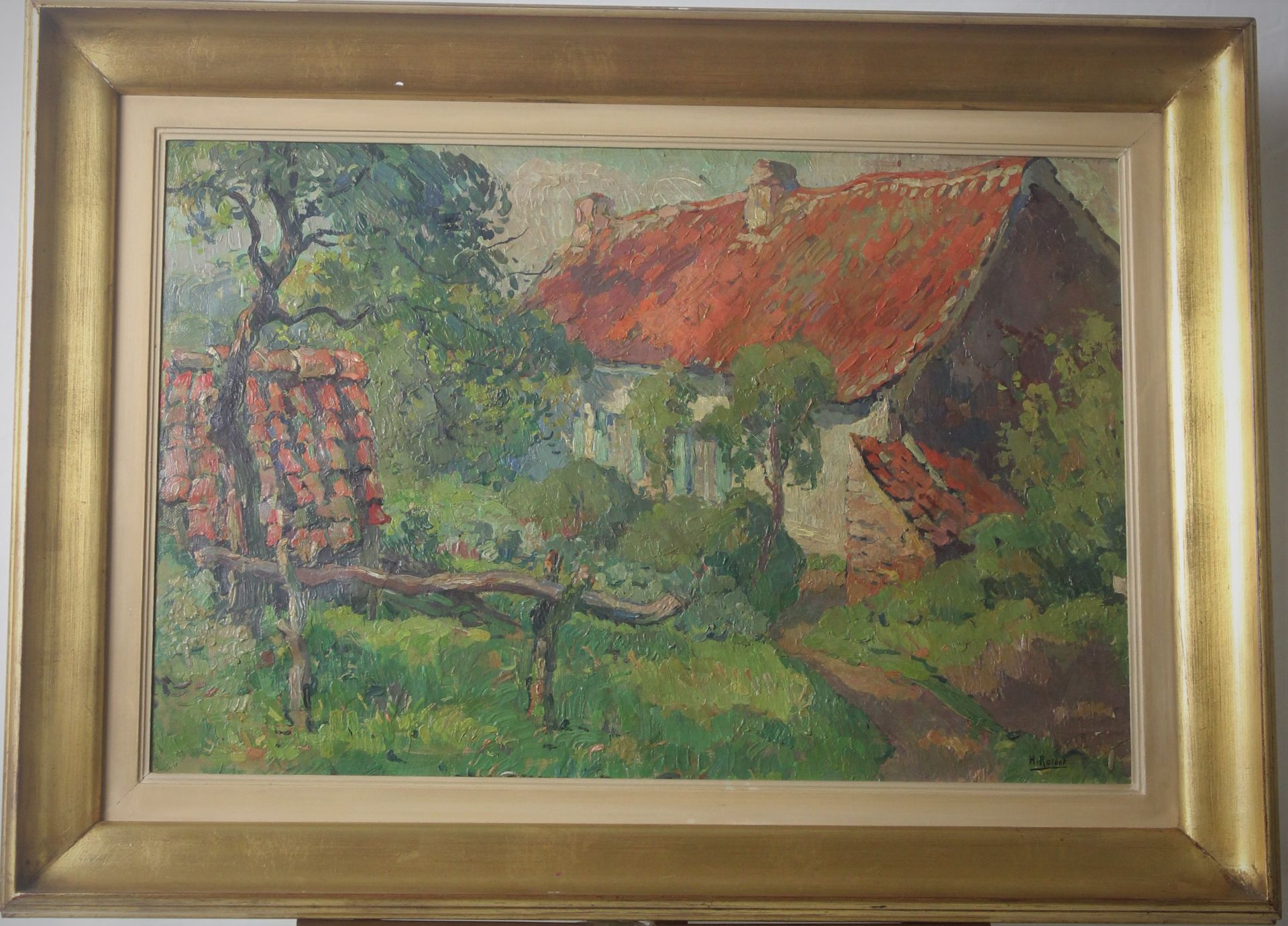 Roidot, Henri ( 1877 - 1960 ) " Häuseransicht "