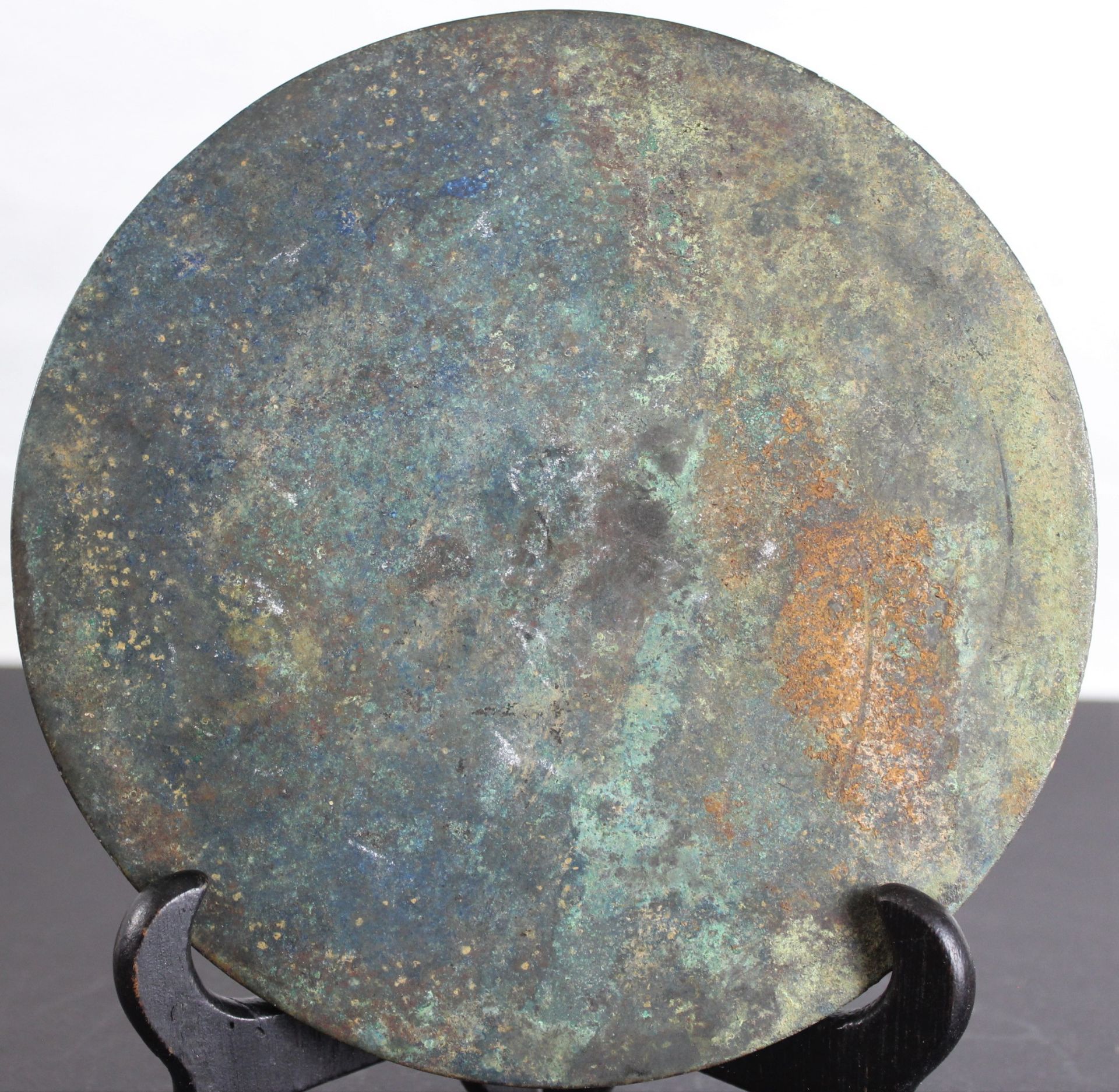 China Bronzeplakette wohl Han Dynastie - Bild 2 aus 2