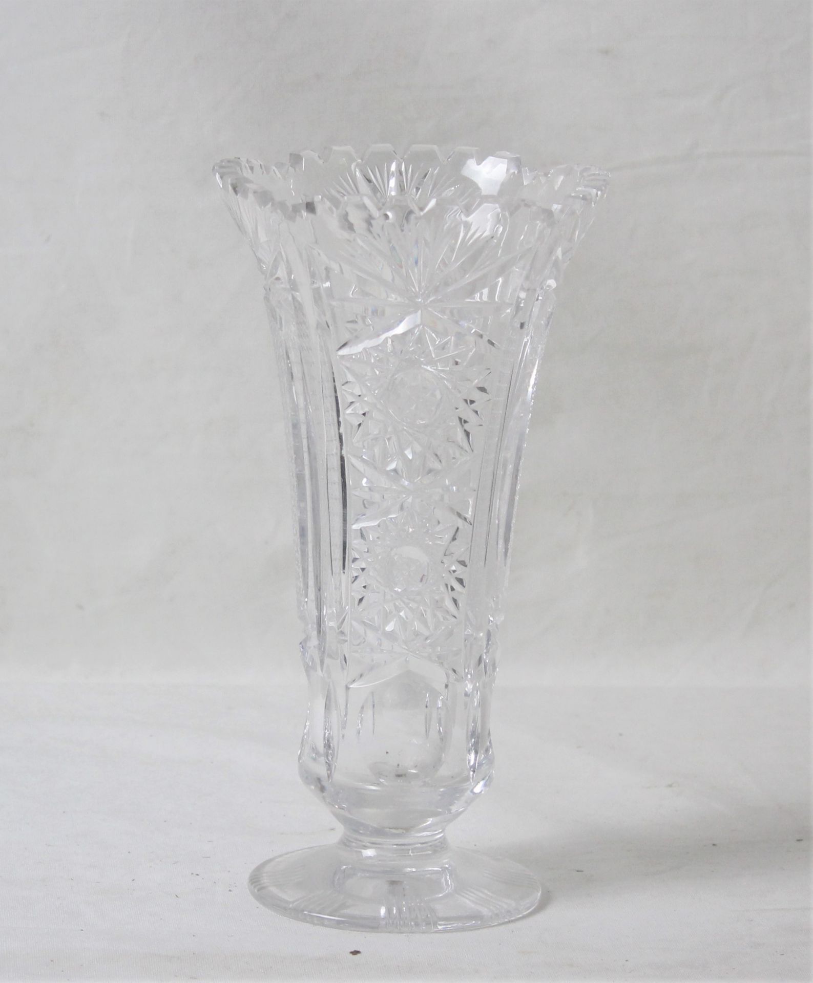 Bleikristallglas Vase - Bild 2 aus 2