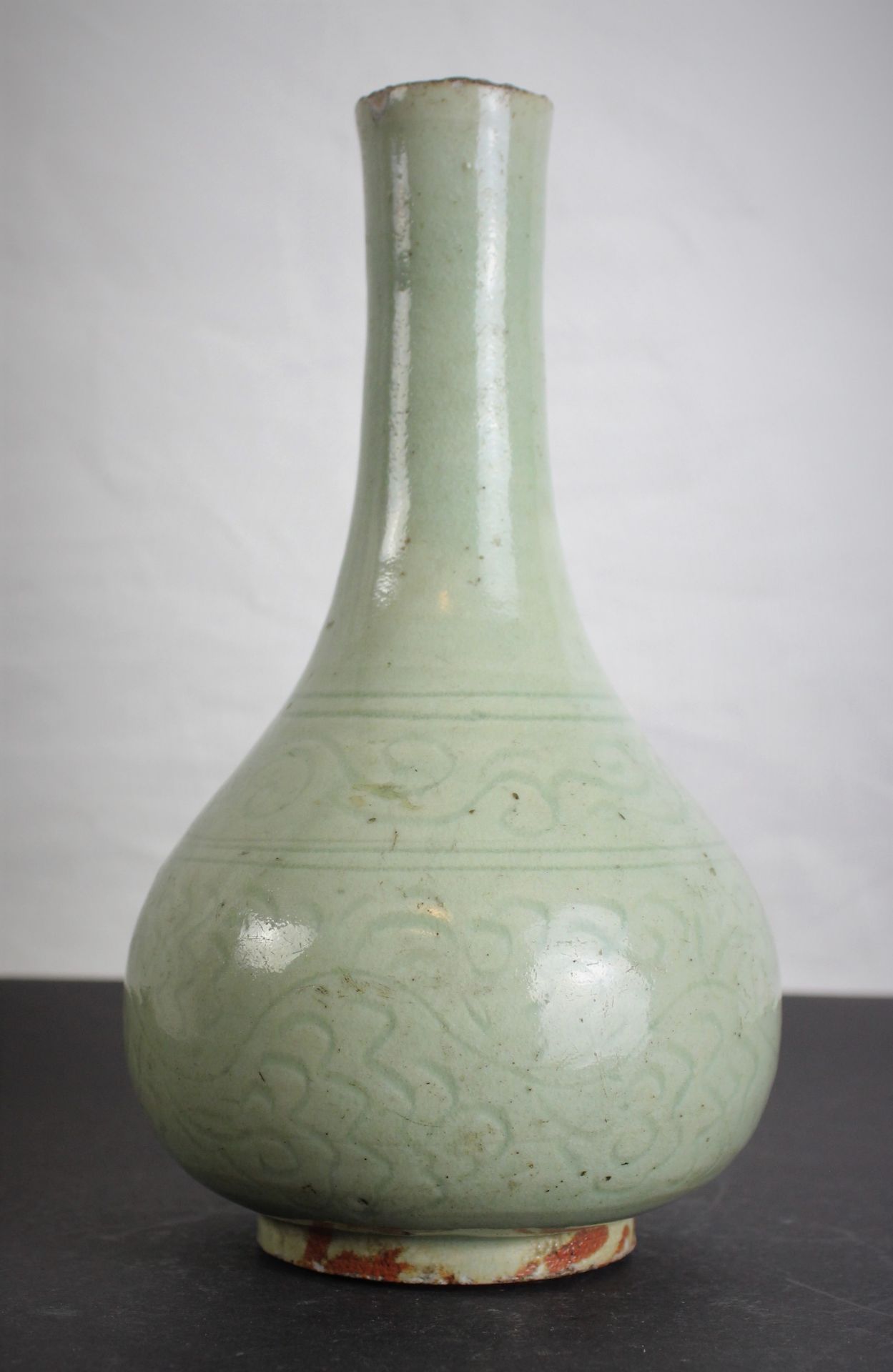 Wohl Korea Mintgrüne Celadon Vase - Bild 2 aus 4