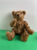 Bing Teddybär braun, sprechend, H. 35 cm