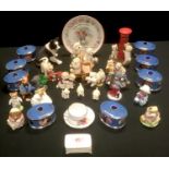 Ceramics - Royal Albert Tom Kitten; others, Jeremy Fisher; Mrs Tiggy Winkle; West Highland Terrier