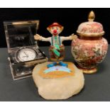 An American ltd edition model clown Luv ya this Much, Ron 87, 2653/8500; a small Satsuma potter