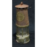 An Eccles Type SL miners safety lamp