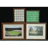 Tennis Interest - Cigarette Cards and Limited Edition Prints - Peter Watson, Centre Court,