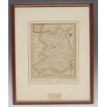 Alexander Hogg, A New Map of Shropshire, 21cm x 16.5cm