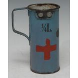 A WWI Imperial German/Austrian medical measuring jug, c.1915, complete with lead assay seals