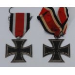 Medals, Nazi Germany/Third Reich, Iron Cross, Second Class, EK II 1939-1945, (1); another, (1), [2]