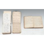Cookery - Mr Albert Peasly, Receipt Book, May 1874, quarter-filled with food receipts in ink MS,