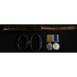 Police History - Medals, World War II and later, a pair, Defence Medal and Exemplary Police Service,