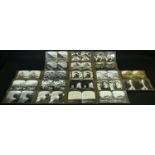 Photography - a collection of twenty stereoscope cards, by the American Stereoscopic Company and