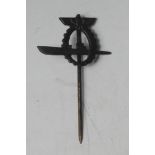 A WWII German U-boat pen workers lapel pin