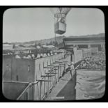 Magic Lantern Slides - a collection of fifty 19th century and later photographic plates, including