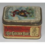 Advertising, Tobacciana & Smoking, D&J Macdonald - a late 19th century/early 20th century rounded