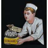 Advertising, Lever Brothers, Sunlight Soap - a late 19th/early 20th century 'Baker Boy' (facing