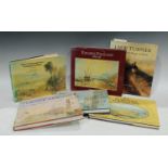 Books - JMW Turner, art reference hardback editions, Turner Abroad; etc (6)