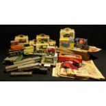 Toys - Lledo models, boxed; Matchbox Direct Line red phone, boxed; Comics including the Dandy,