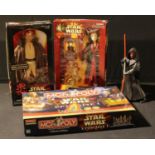 Toys, Star Wars - a Hasbro 61778 Star Wars Episode I ultimate hair Queen Amidala doll, window boxed;