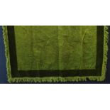 An Edwardian rectangular chenille table cover, approx. 230cm x 180cm