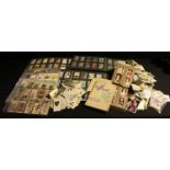 Cigarette Cards - cigarette and trade cards, loose and in albums