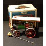 A Mamod Traction Engine, TE1a, boxed