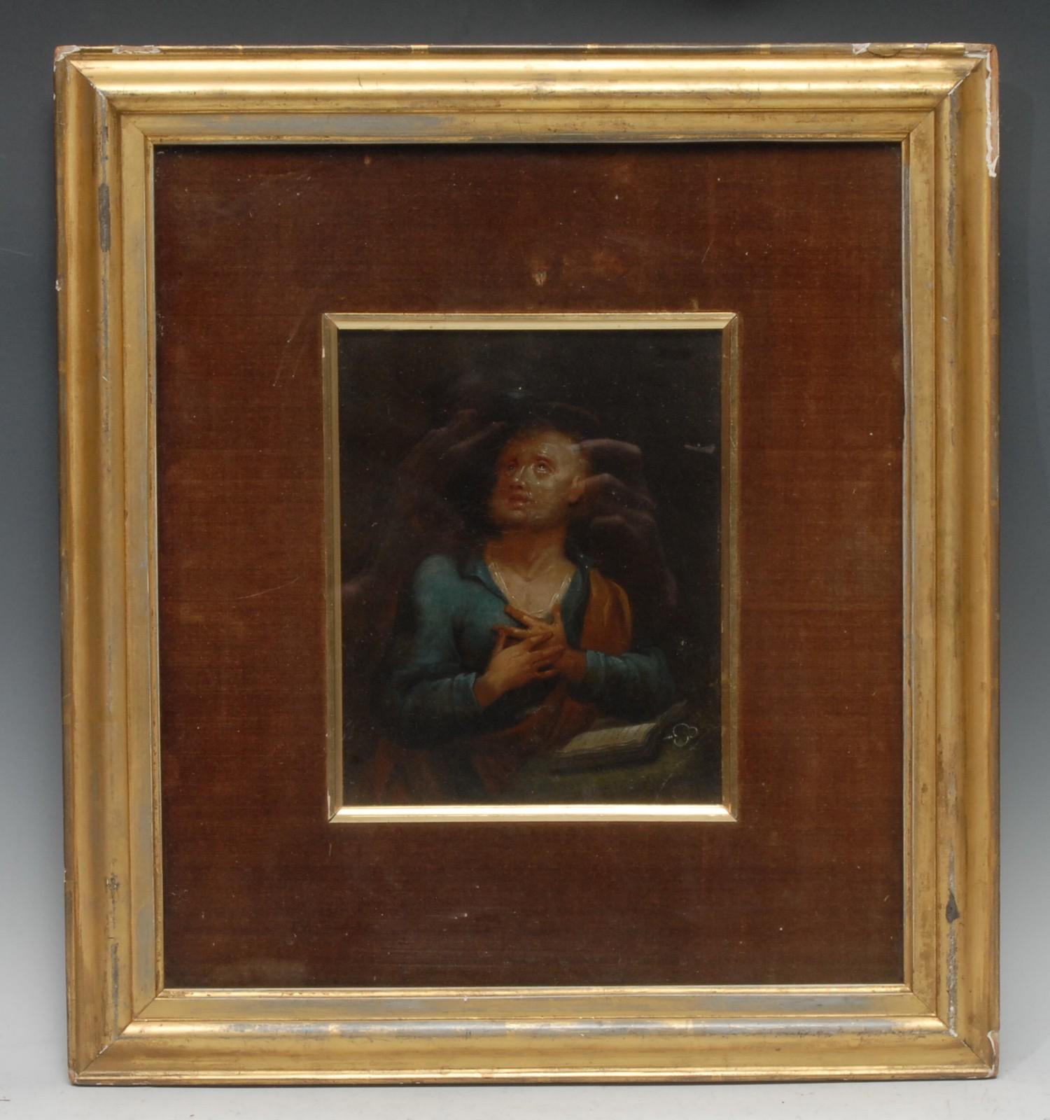 Italian Old Master School (18th century) Saint Peter, three-quarter length, the Epistles and Keys of